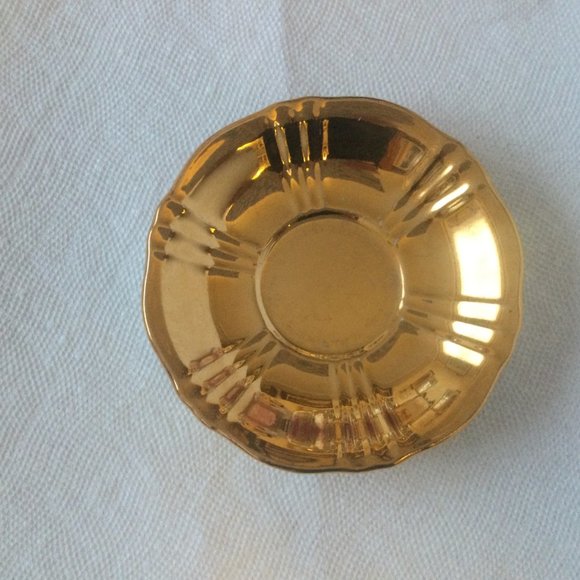 Vintage Royal Winton Grimwade Golden Age shell dish & saucer plate bundle - Picture 5 of 10